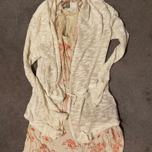 Anthropologie Nightgown {Gorgeous floral and lace}